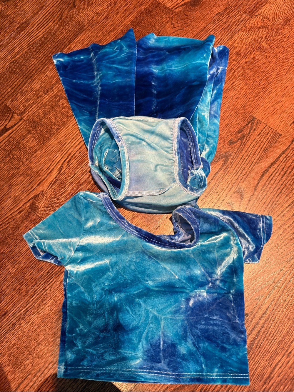 Wild Rich Kids Velvet Tie-Dye 2 Piece